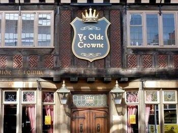 Ye Olde Crowne Hotell Lincoln Exteriör bild
